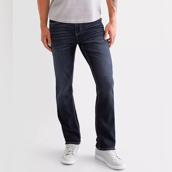 BUCKLE BKE Alec Straight Stretch Jean | Color: Tuft | NEW/NWOT!!👖💚 - Picture 1 of 10
